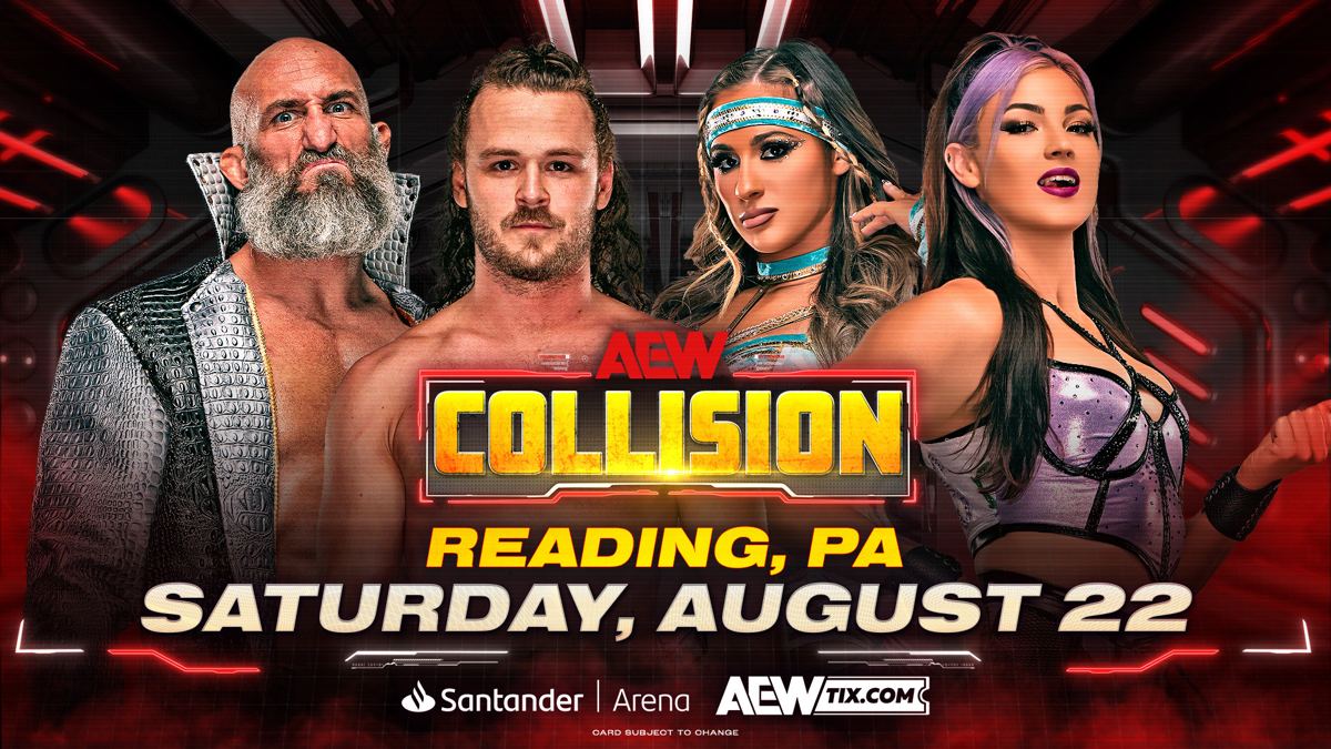 AEW COLLISION promotional artwork