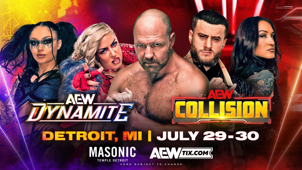 AEW DYNAMITE promotional artwork