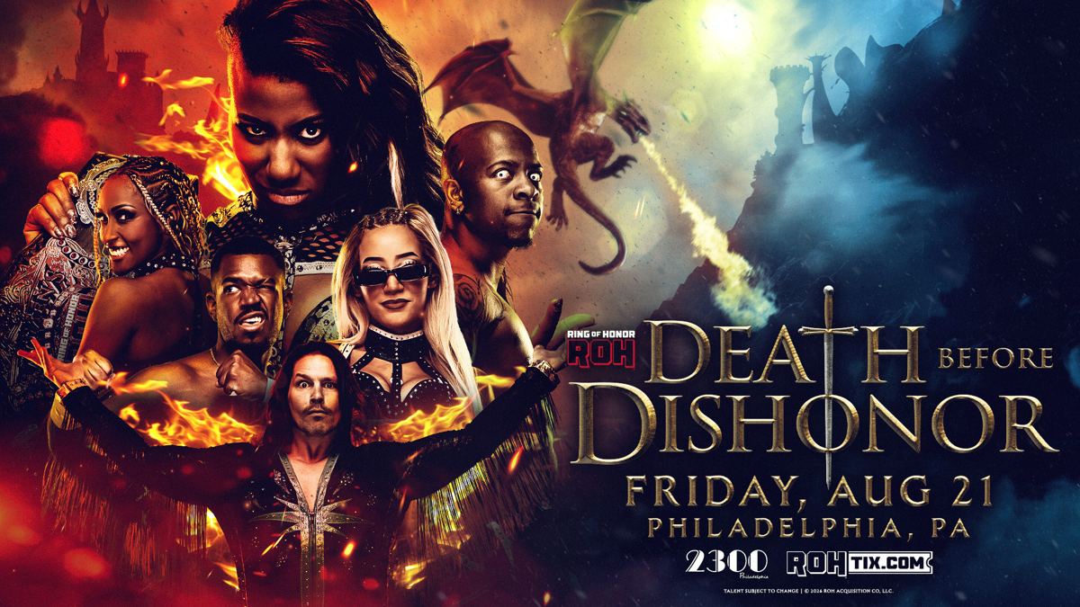 DEATH BEFORE DISHONOR promotional artwork